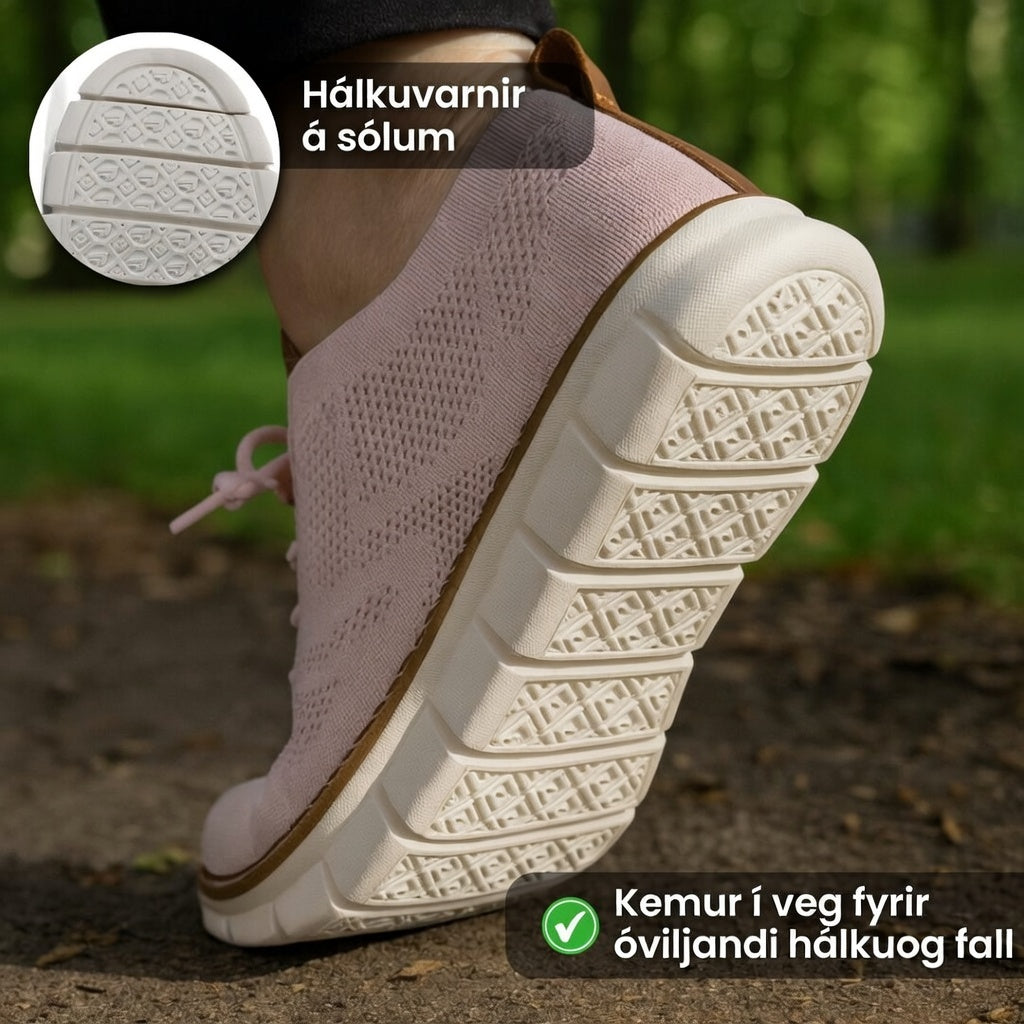 Lady Comfy - Heilbrigðir og styðjandi gönguskór