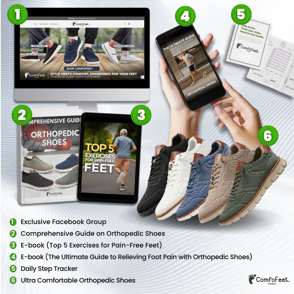 ComfyWalk – Heilbrigðir og styðjandi gönguskór