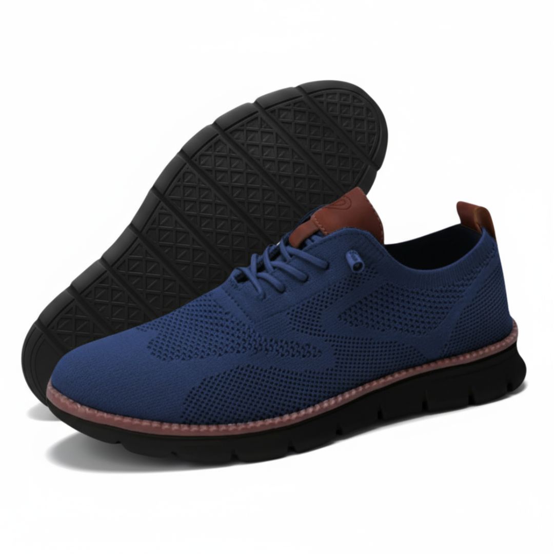 Ofurþægir - heilsu- og styðjandi gönguskór (svört fótasól útgáfa)