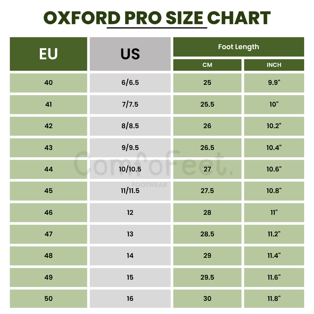 Oxford Pro - allan daginn þægindi og verkjalaus veturskór